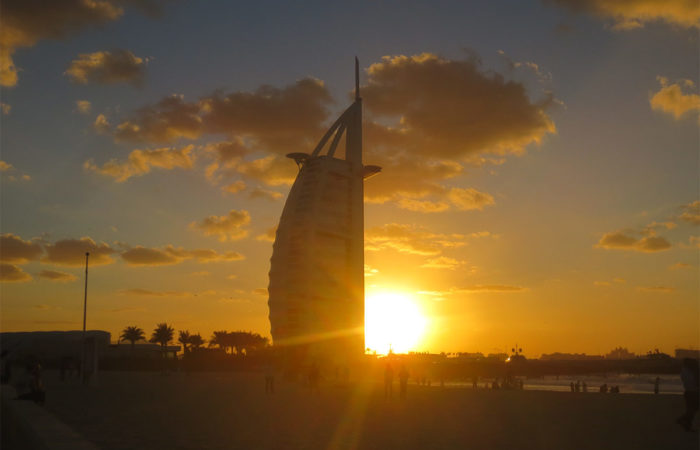 Dubai by Night Tour - Sonnenuntergang