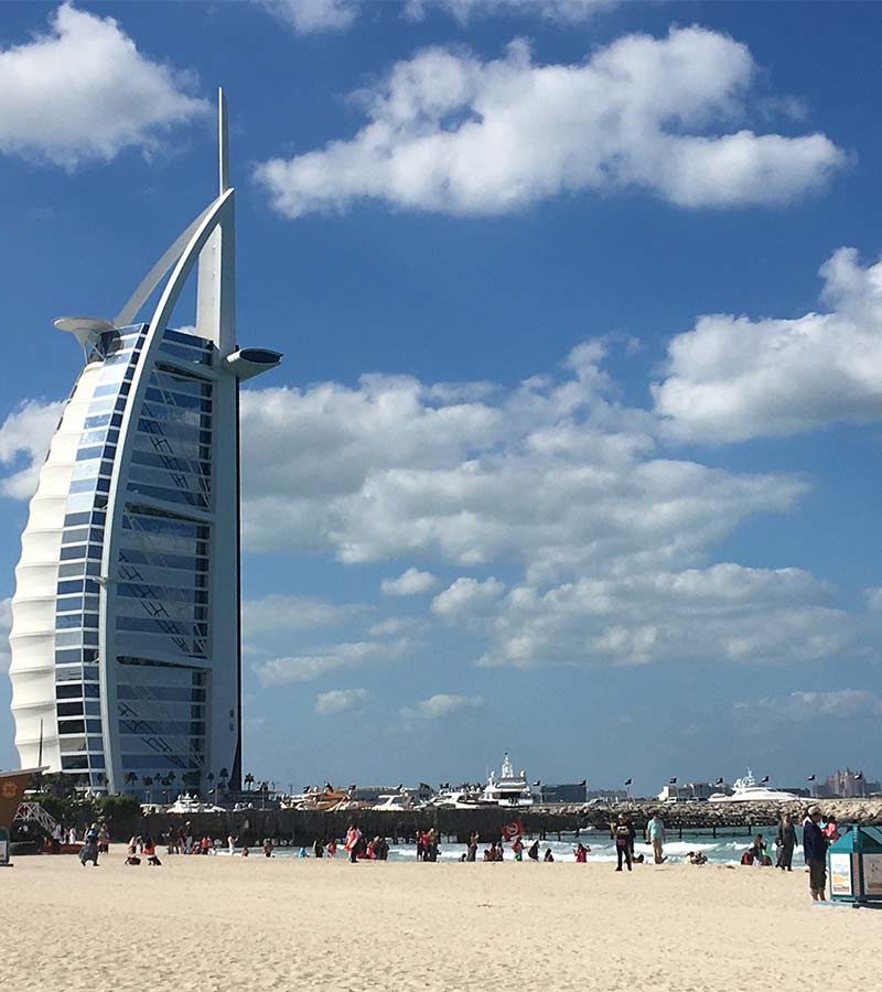 Burj Al Arab Beach Fotostop