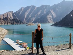 Aileen Juhl am Hatta Damm