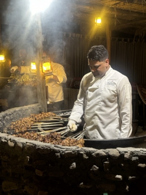 BBQ DInner bei der Heritage Safari