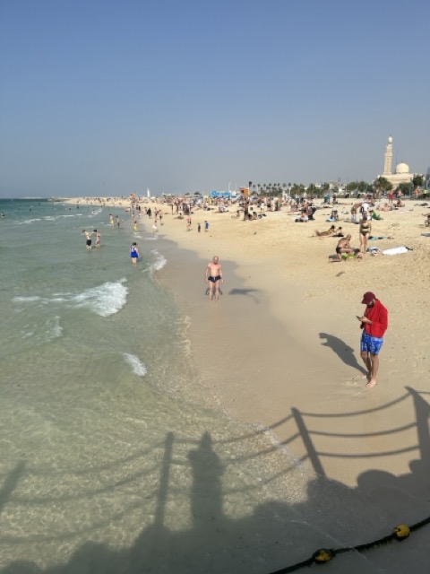 Beach in Dubai