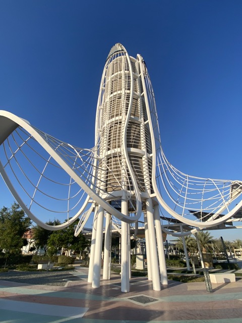 Gewächshaus als Turm