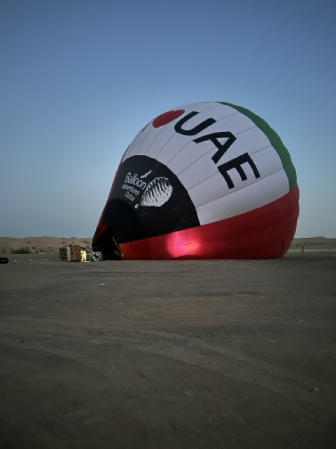 Heißluftballonflug in Dubai
