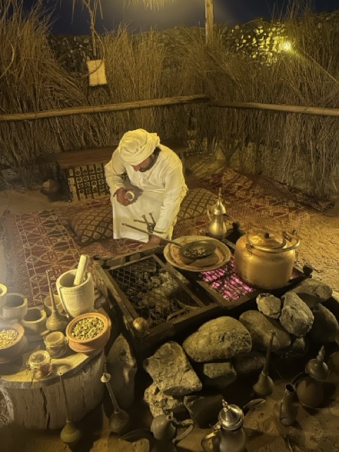 Kochen in der Wüste