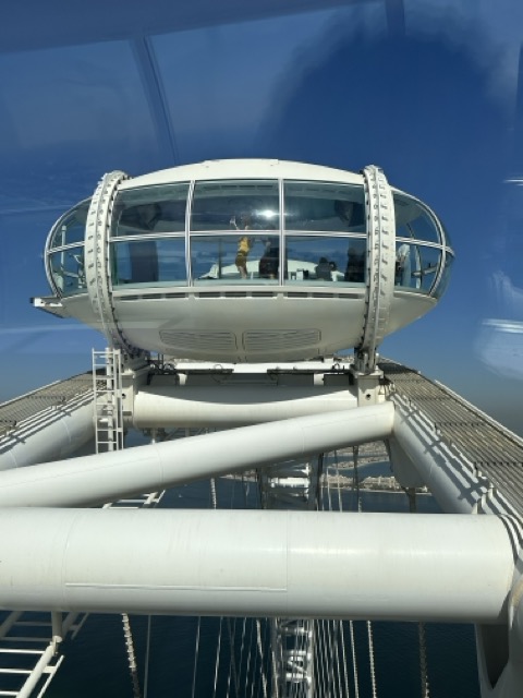 Kapsel vom Riesenrad Ain Dubai
