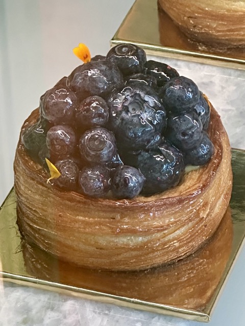 Heidelbeerkuchen im Atlantis