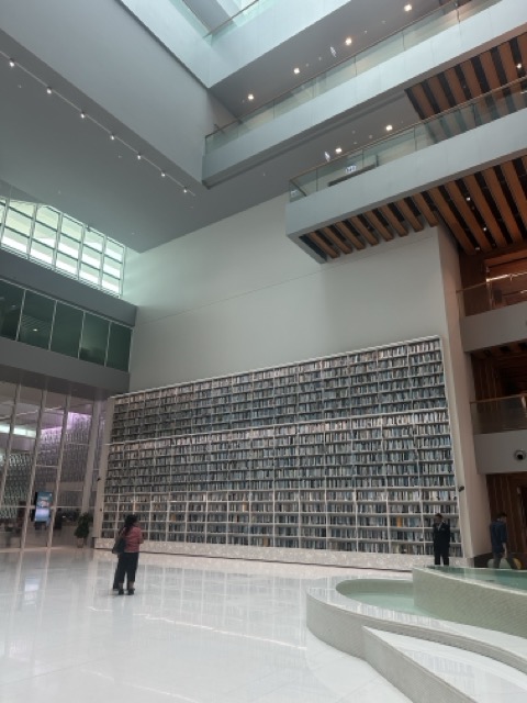 in der Sheikh Mohamed bin Rashid Bibliothek