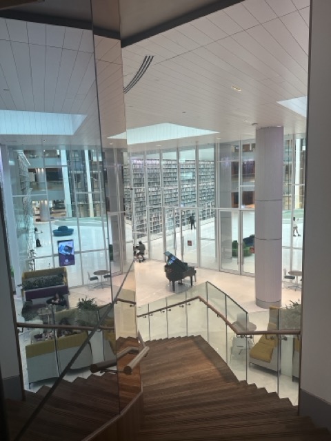 Blick in die Sheikh Mohamed bin Rashid Bibliothek