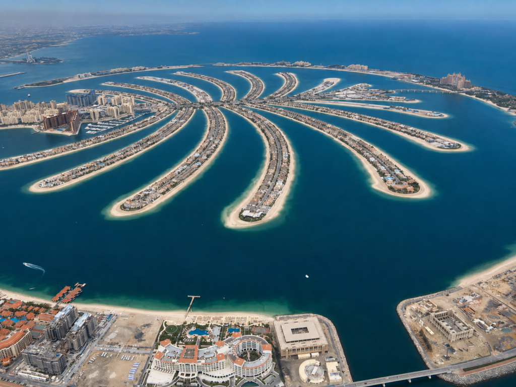 Helikopterflug Dubai