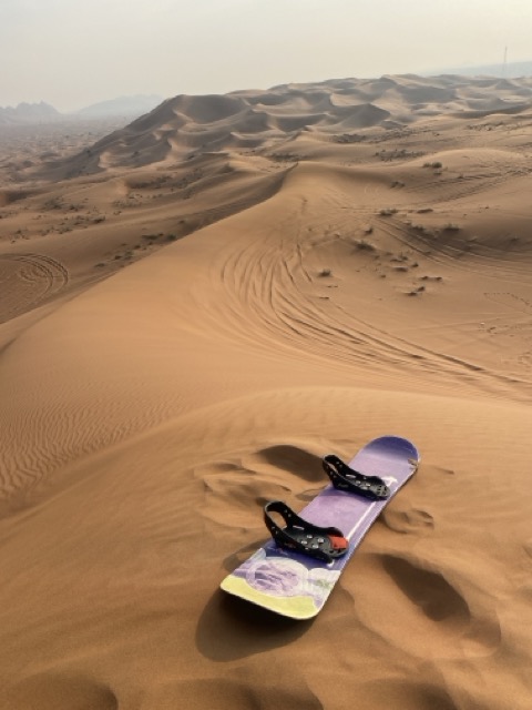 Sandboarding