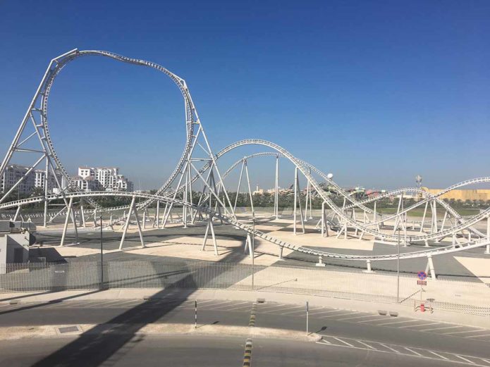 Ferrari World - die beste Achterbahn