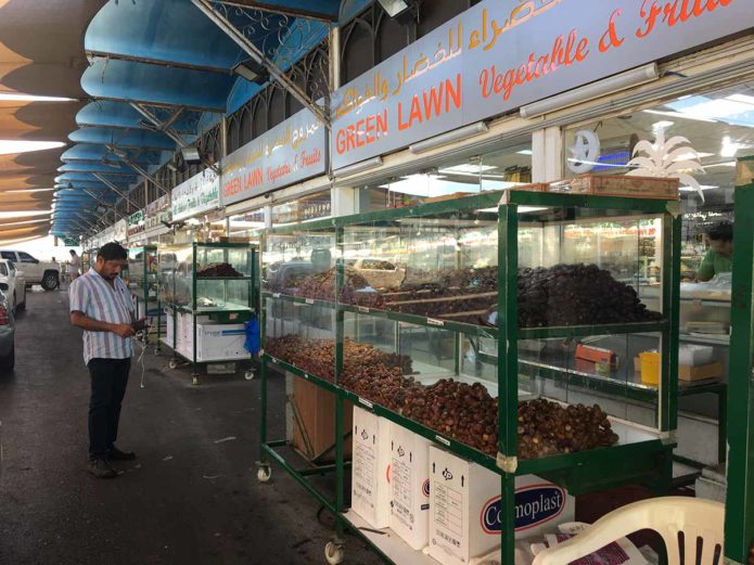 Dattelmarkt in Abu Dhabi