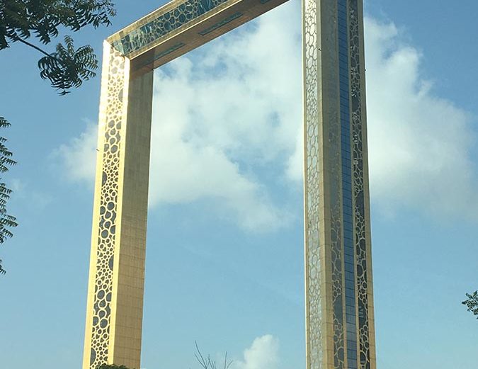 Der grösste goldene Bilderrahmen der Welt