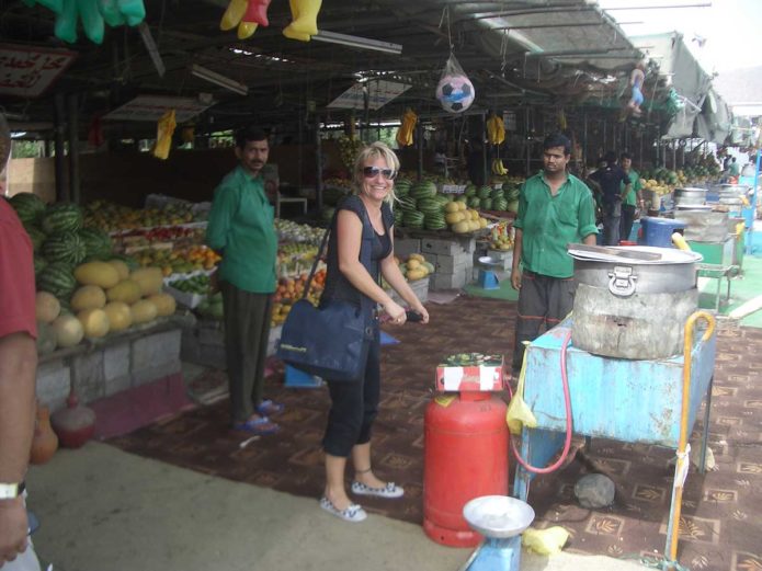 Eastcoast Tour - Aileen auf dem Friday Market
