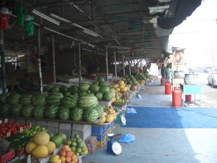 Masafi Obst und Gemüsemarkt