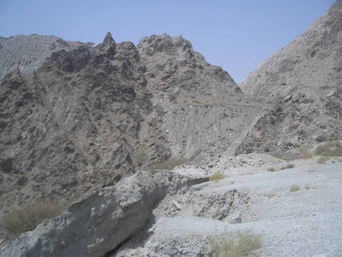 Hajar mountains - ostküste VAE