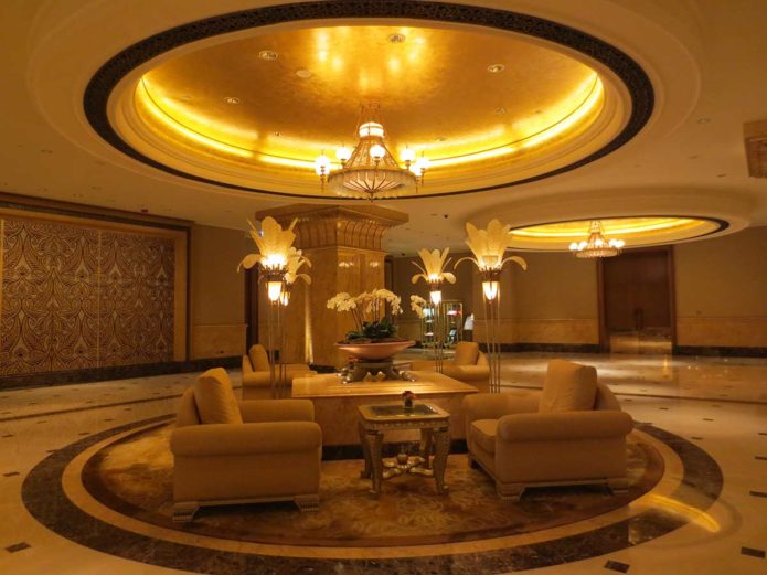 Emirates Palace Lobby - Abu Dhabi by Night Tour