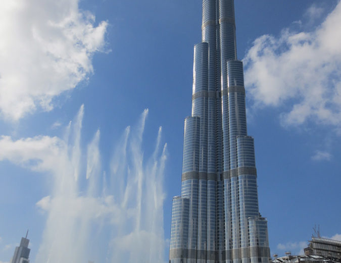 Fountains at Burj Khalifa