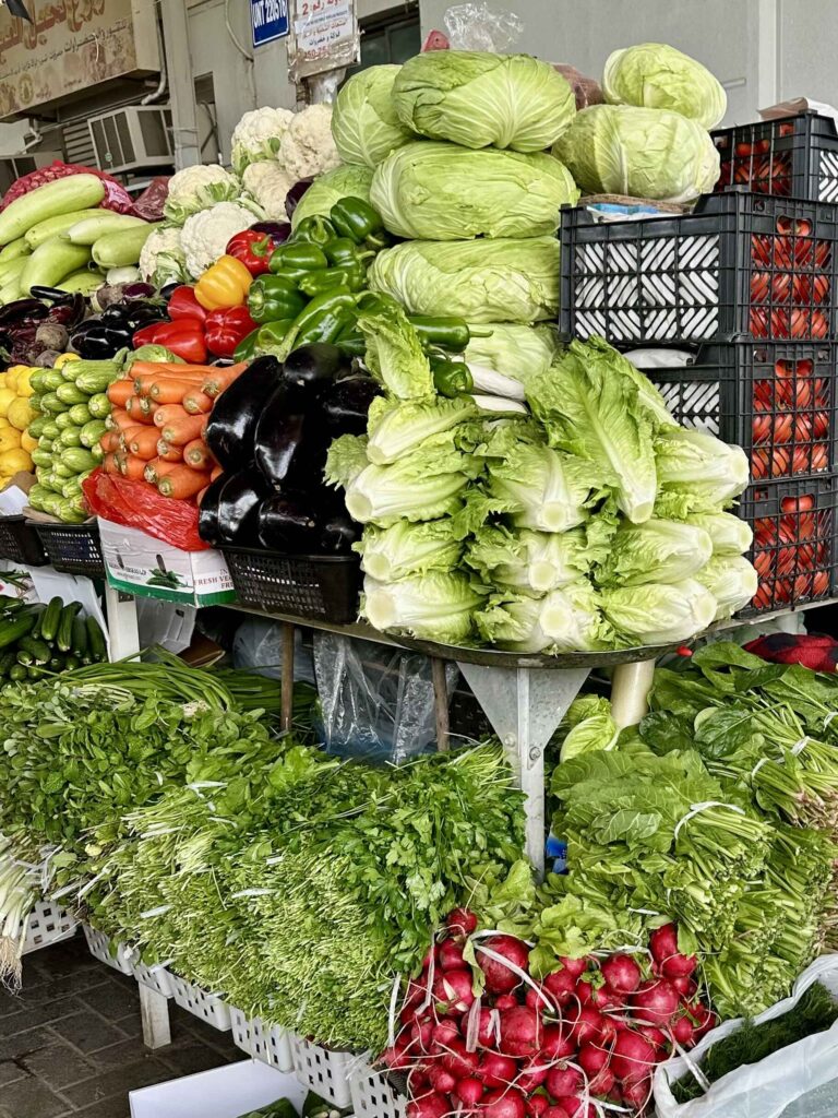 Gemüsemarkt Abu Dhabi