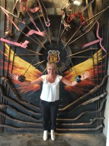 Aileen Juhl at last Exit Dubai