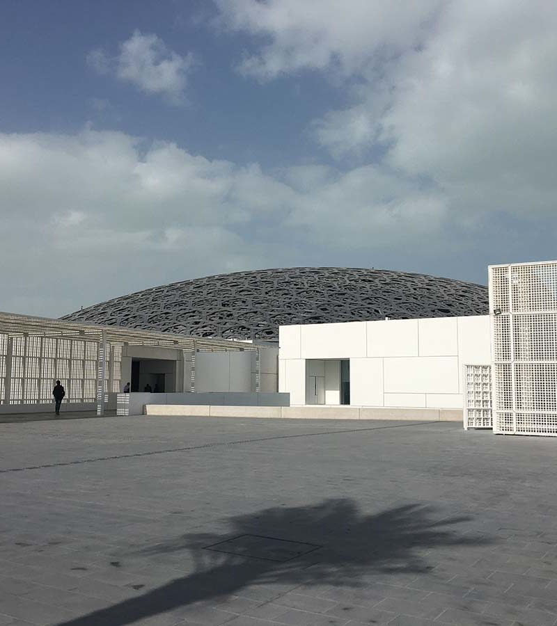 Louvre Abu Dhabi ein Highlight für Architekten