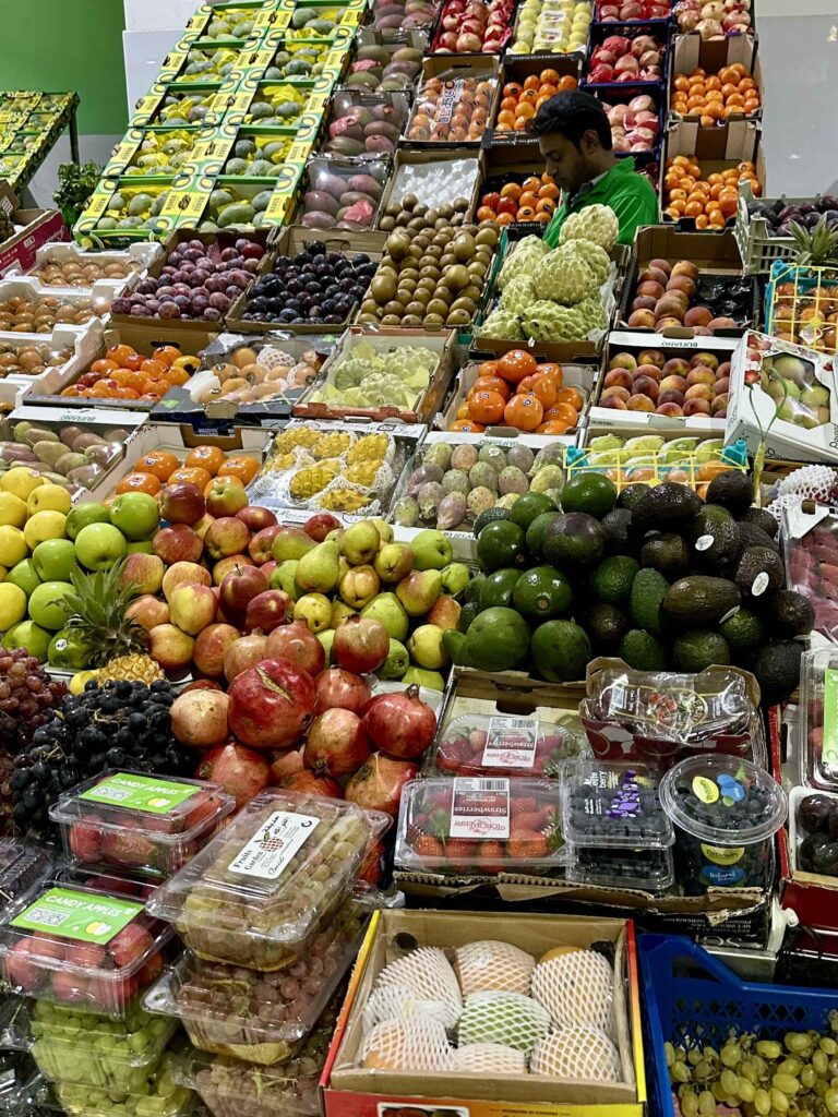 Obstmarkt Abu Dhabi