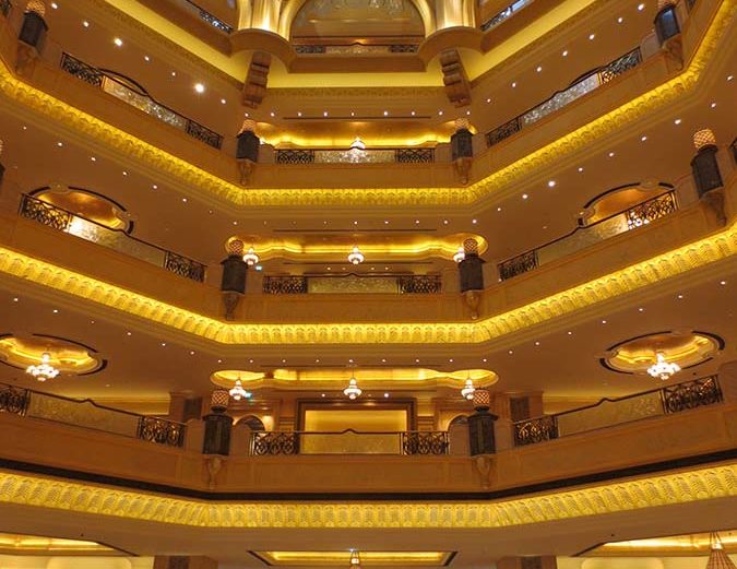 Gold im Emirates Palace