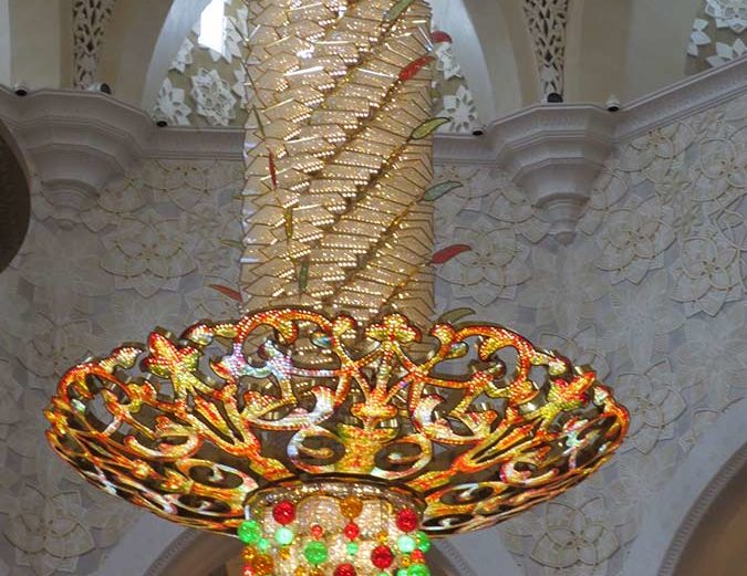 Sheikh Zayed Grand Mosque - Kronenleuchter