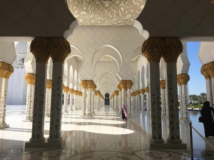 Sheikh Zayed Moschee - Abu Dhabi by Night Tour