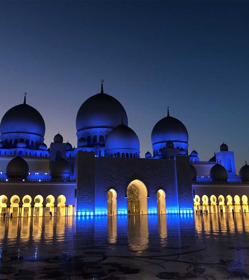 Sheikh Zayed Moschee - Abu Dhabi by Night Tour