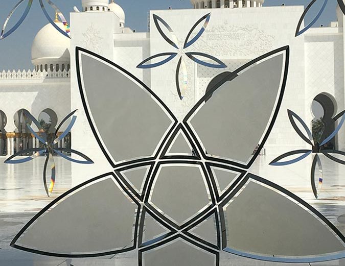 Türen der Sheikh Zayed Moschee - Abu Dhabi Tour